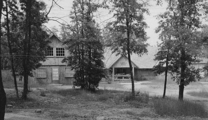 Camp Barakel - Vintage Postcard (newer photo)